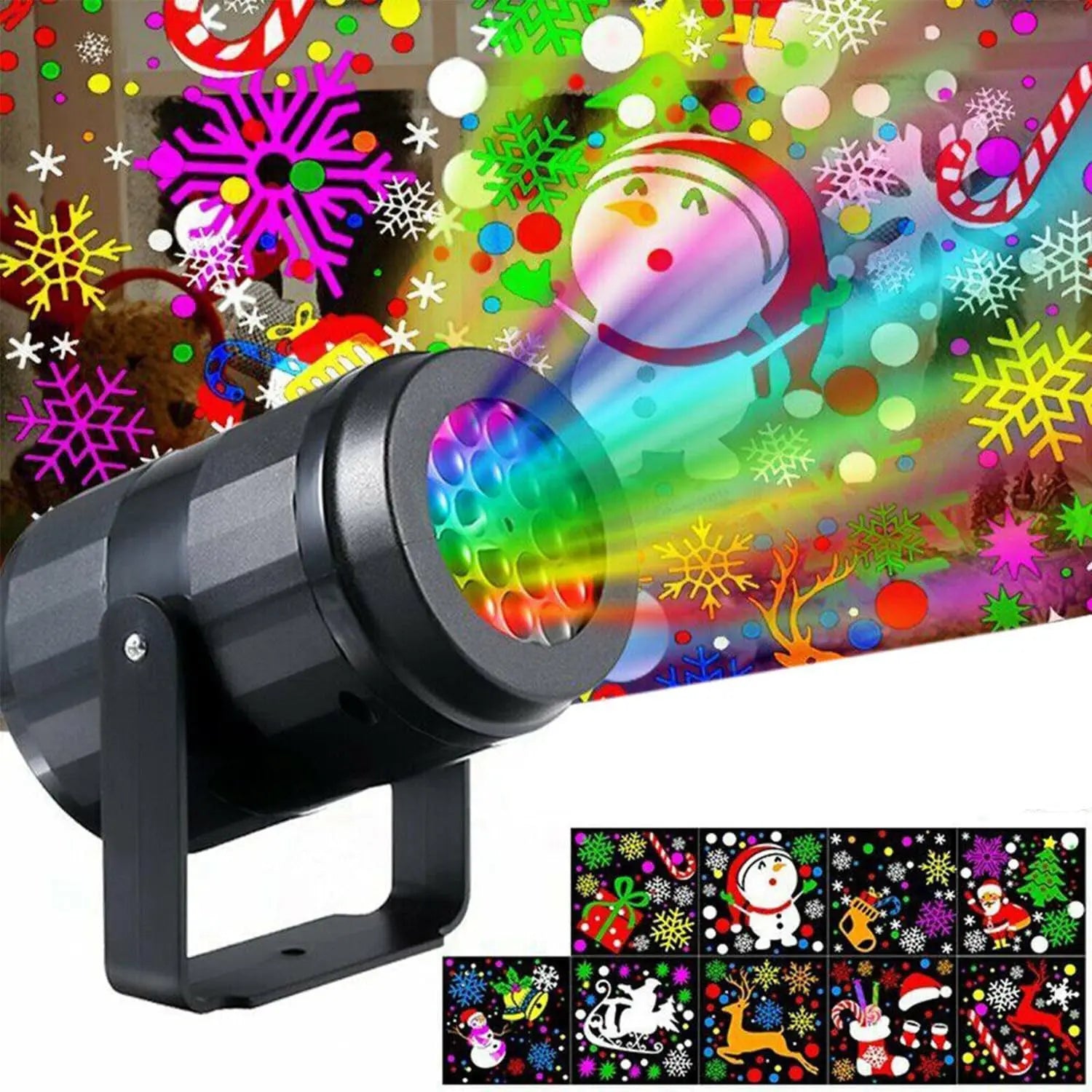 Festive Christmas Pattern Projector
