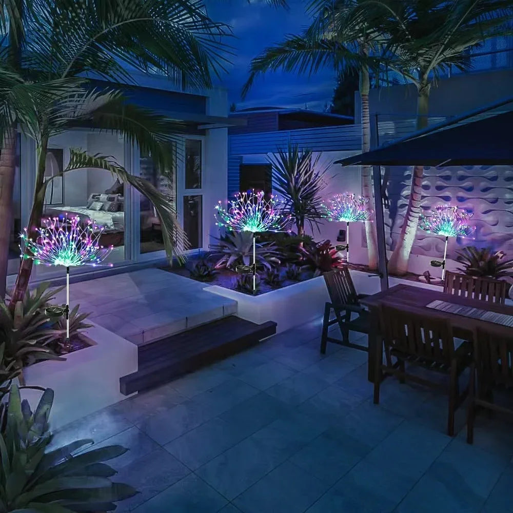 Solar Firework Garden Lights
