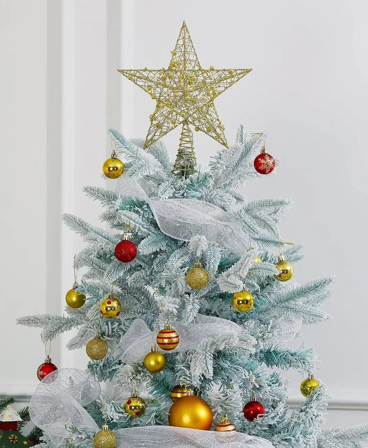 Christmas Tree Topper Star Battery Powered