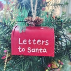 Christmas Iron Mailbox Ornament