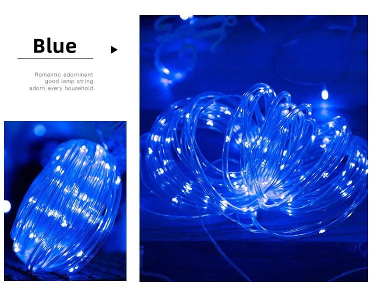 Solar Christmas Rope Lights