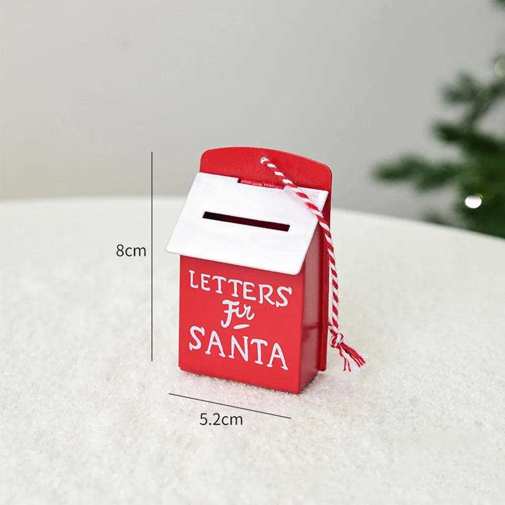 Iron Christmas Mailbox Ornament
