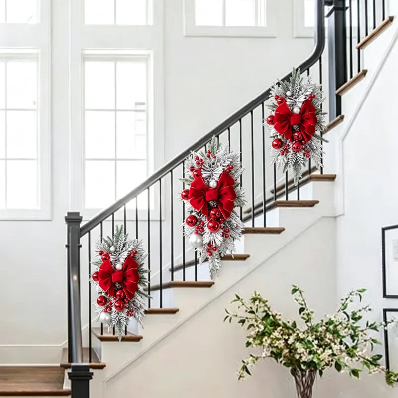 Christmas Stair Decoration