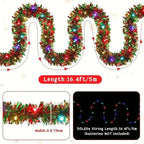 Metallic Christmas Tinsel Garland