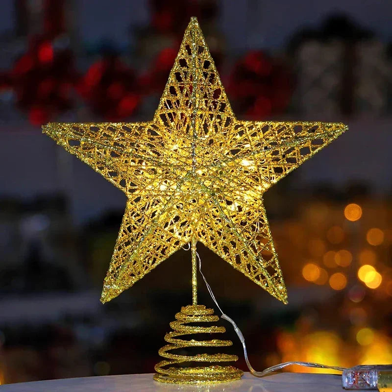 Christmas Tree Topper Star Battery Powered