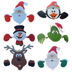 Christmas Outdoor Fence Art Sign