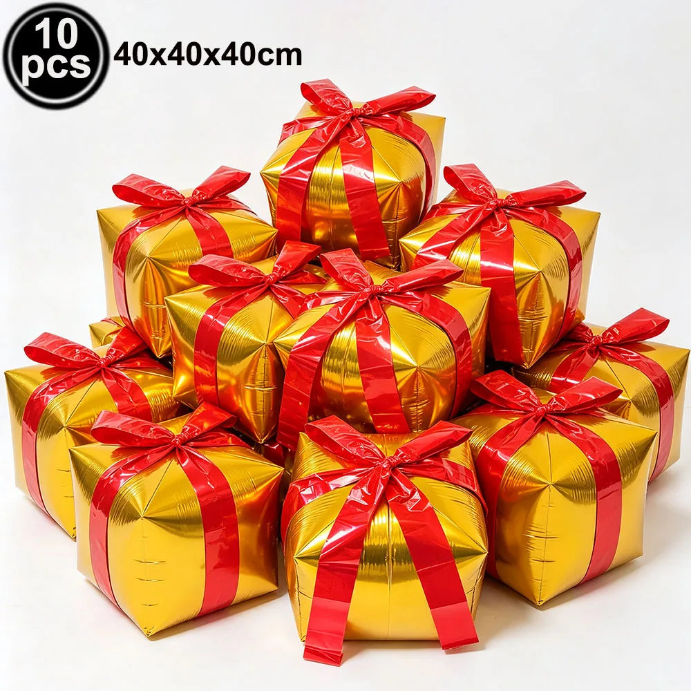 Standing Santa Foil Balloon Decor