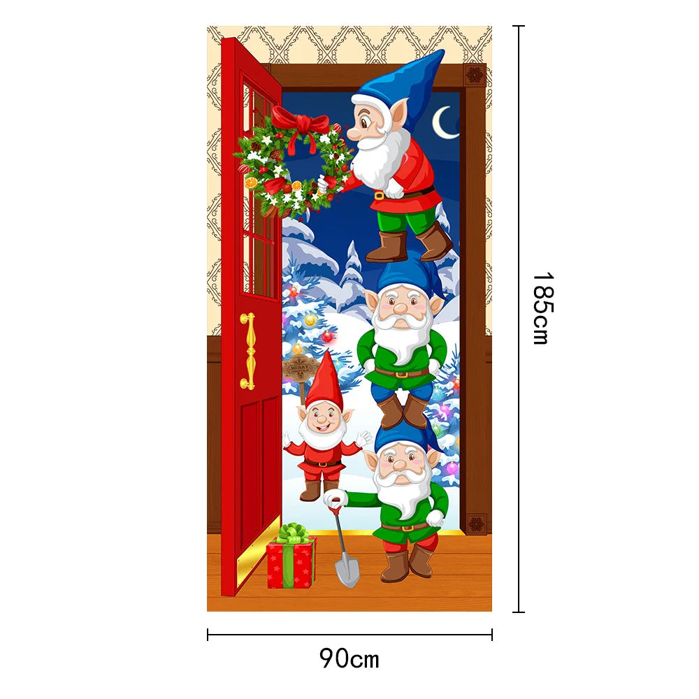 Christmas Tree Door Cover