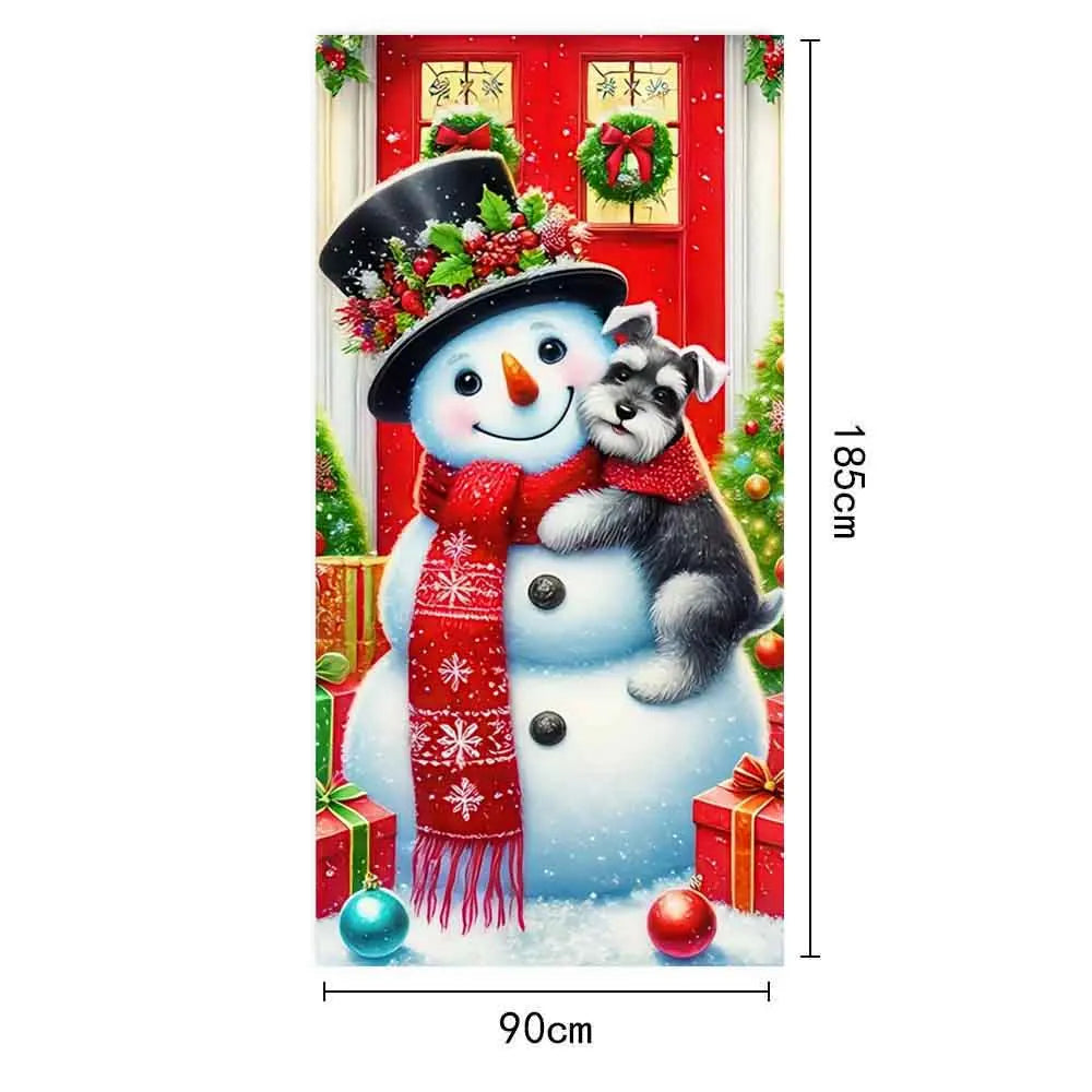 Christmas Tree Door Cover