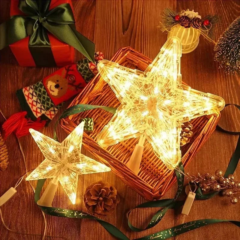 Christmas Tree Topper Star Battery Powered