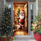 Christmas Cartoon Door Banner