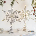 Christmas Tree Toppers Star Ornaments Festival