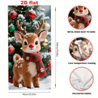 Christmas Cats Door Banner