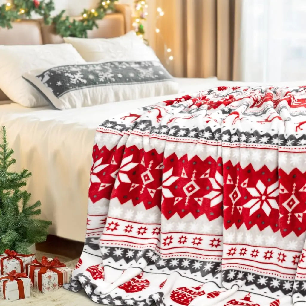 Christmas Throw Blanket for Couch