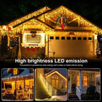 Twinkling Christmas Curtain Lights