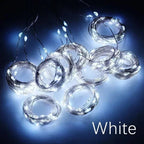 Twinkling Christmas Window Curtain Lights