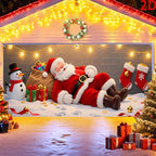 Christmas Santa Claus Garage Door Banner