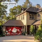 Santa Clause Garage Door Banner