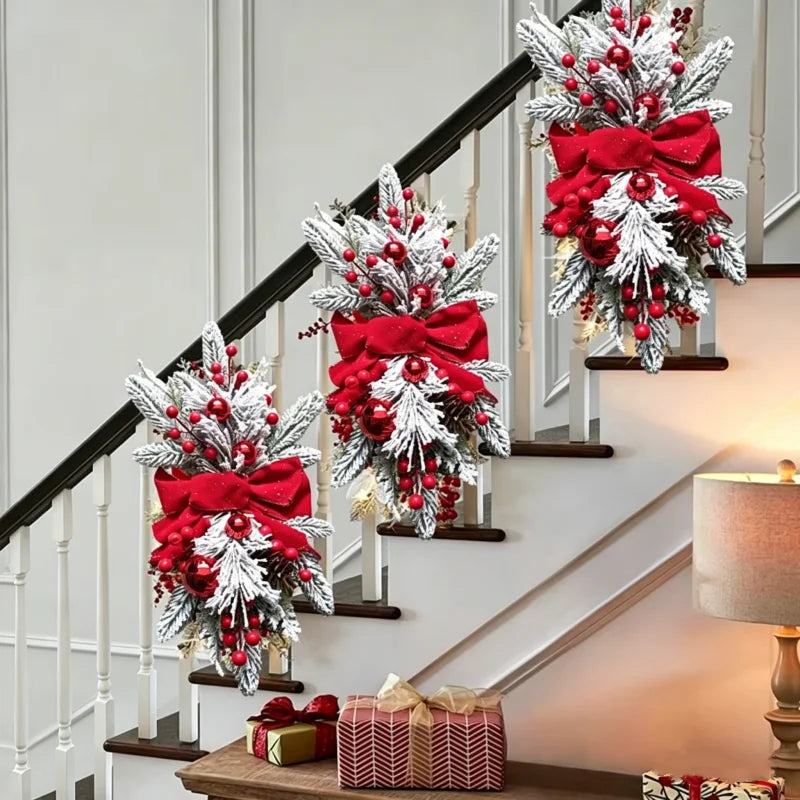 Christmas Stair Decoration