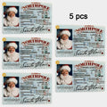 Cards Santa Claus Flying Licence Christmas Eve