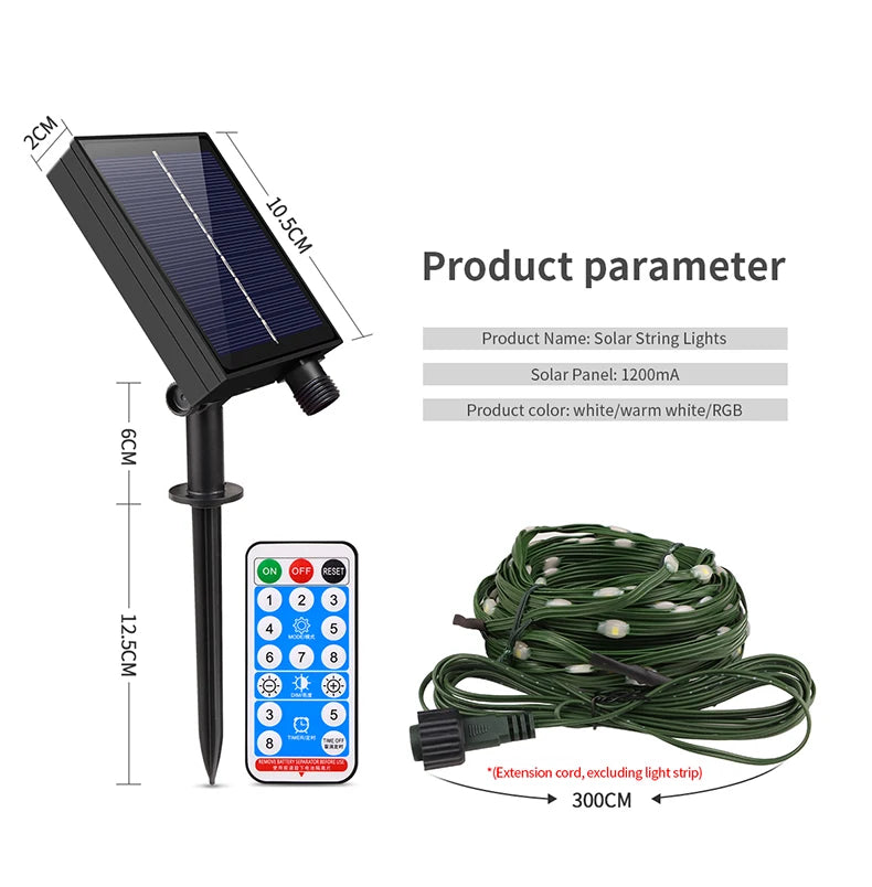 Solar Garden Fairy Pathway Lights
