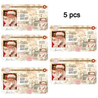 Cards Santa Claus Flying Licence Christmas Eve