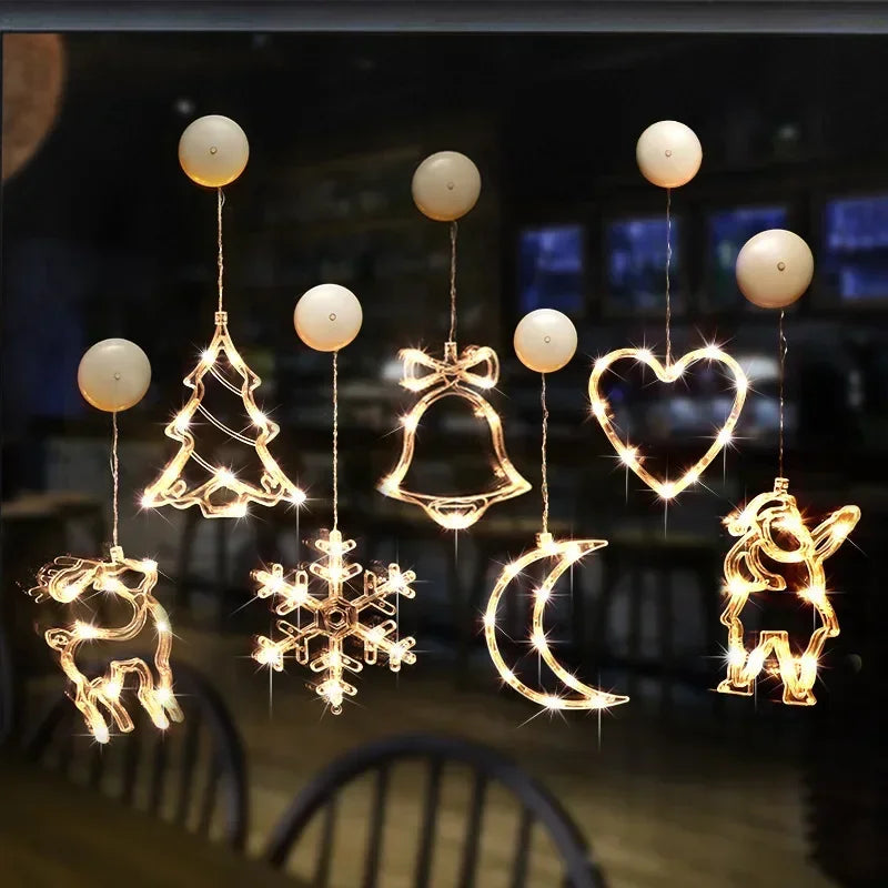 Snowflake Santa Ornaments Christmas