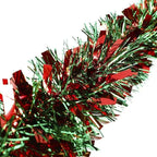 Christmas Tinsel Garland Wreath