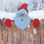 Christmas Outdoor Fence Art Sign