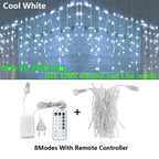 Sparkling Christmas Icicle Lights