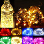 Copper Wire Christmas Fairy Lights