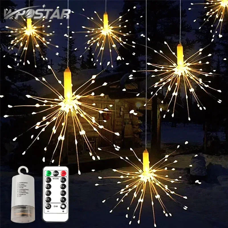 Solar Firework Garden Lights