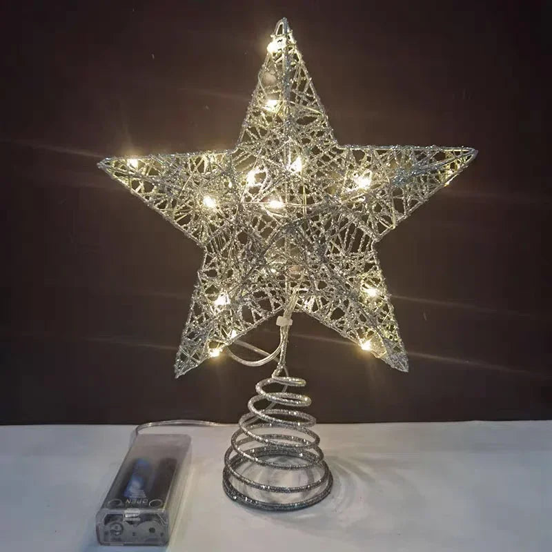 Christmas Tree Topper Star Battery Powered