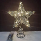 Christmas Tree Topper Star Battery Powered