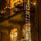 Christmas LED Santa Claus Climbing Ladder Light