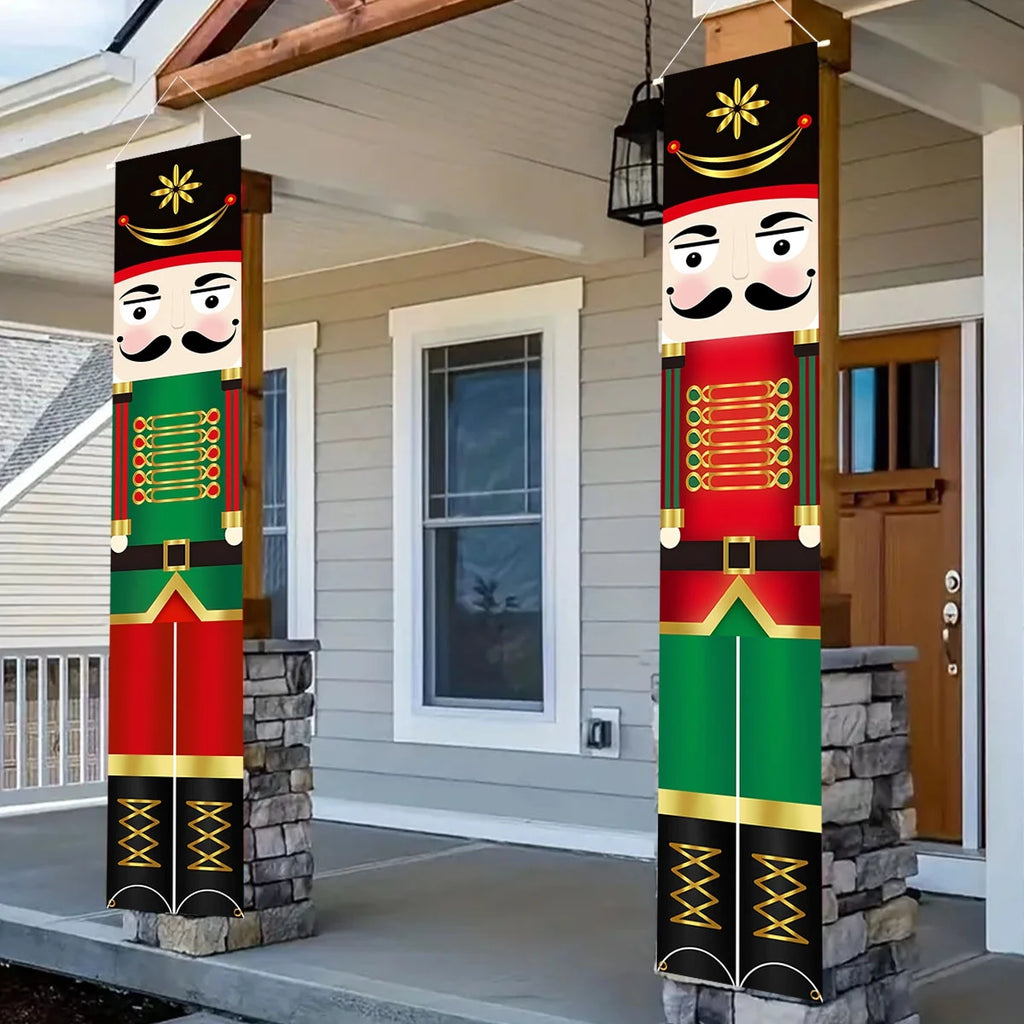 Nutcracker Soldier Door Banner
