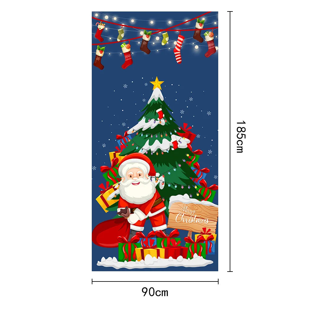 Christmas Tree Door Cover