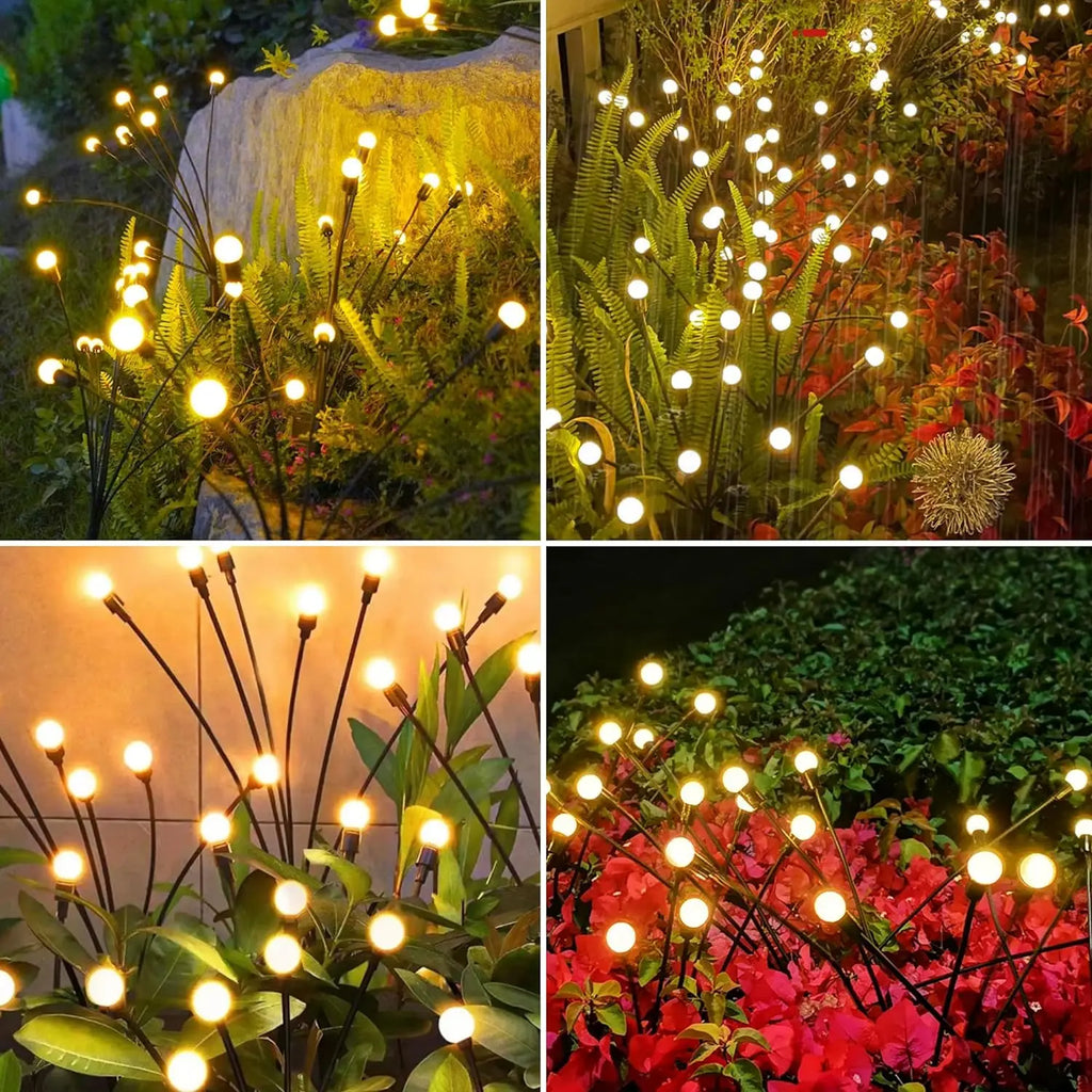 Solar Firefly Pathway Lights