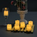 Warm Flickering Holiday Candles