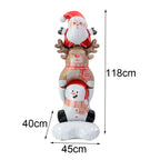 Standing Santa Foil Balloon Decor