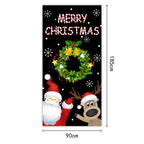 Santa Claus Christmas Tree Door Banner