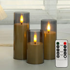 Warm Flickering Holiday Candles
