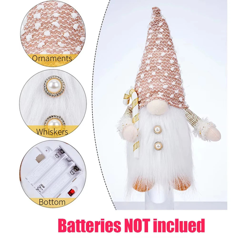 Glowing Christmas Gnome Night Light