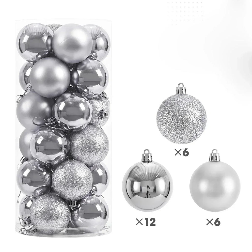 Shiny Christmas Tree Ornaments