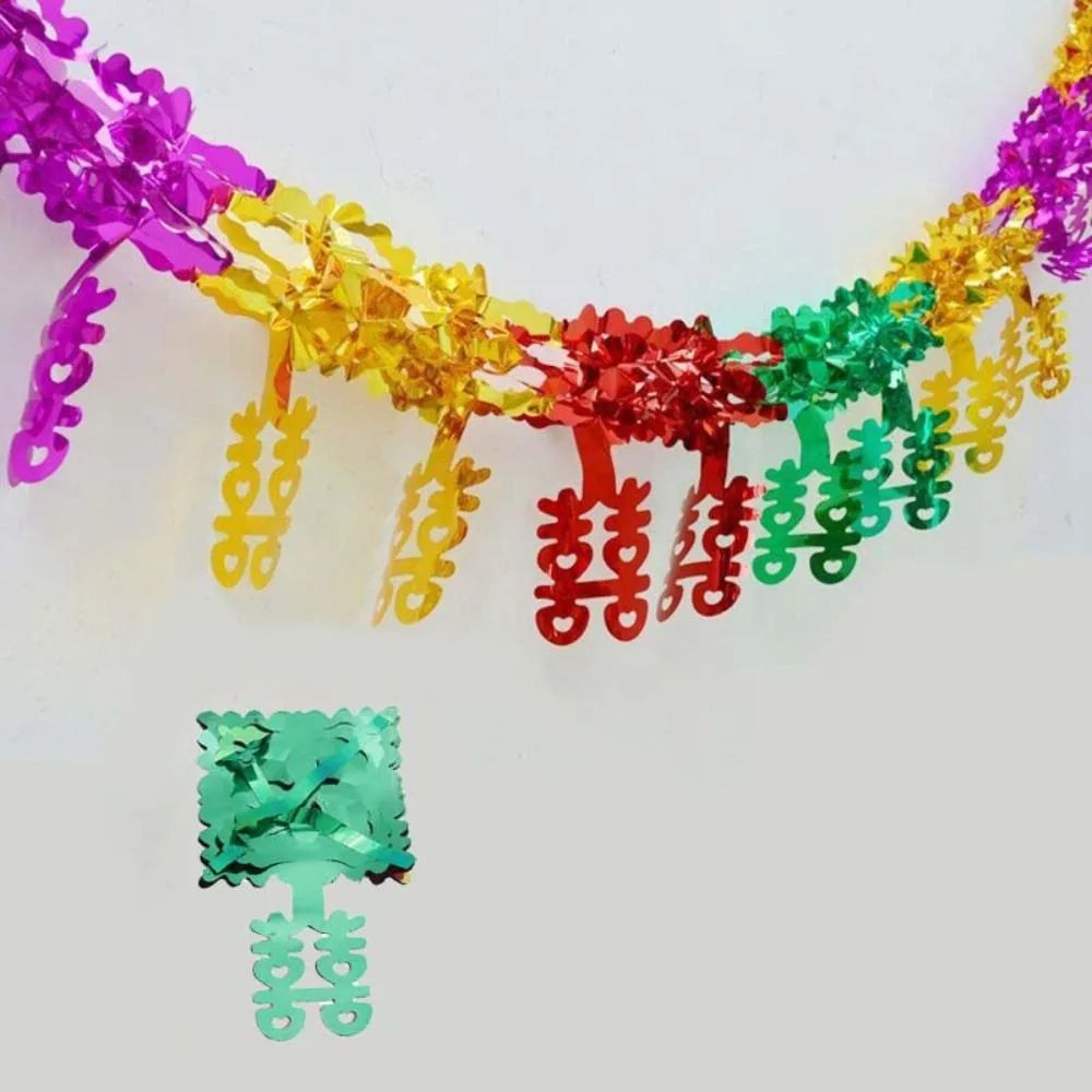 Christmas Hanging Metalic Garlands