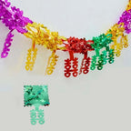 Christmas Hanging Metalic Garlands
