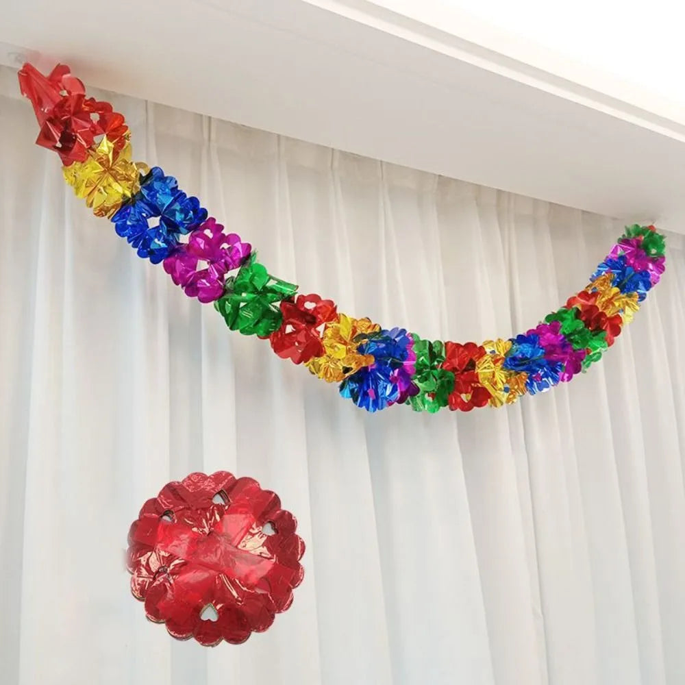 Christmas Hanging Metalic Garlands