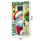 Christmas Cartoon Door Banner