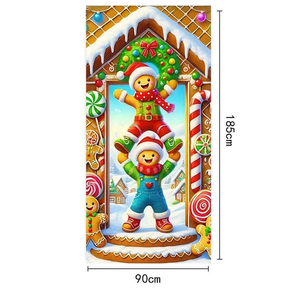 Christmas Tree Door Cover