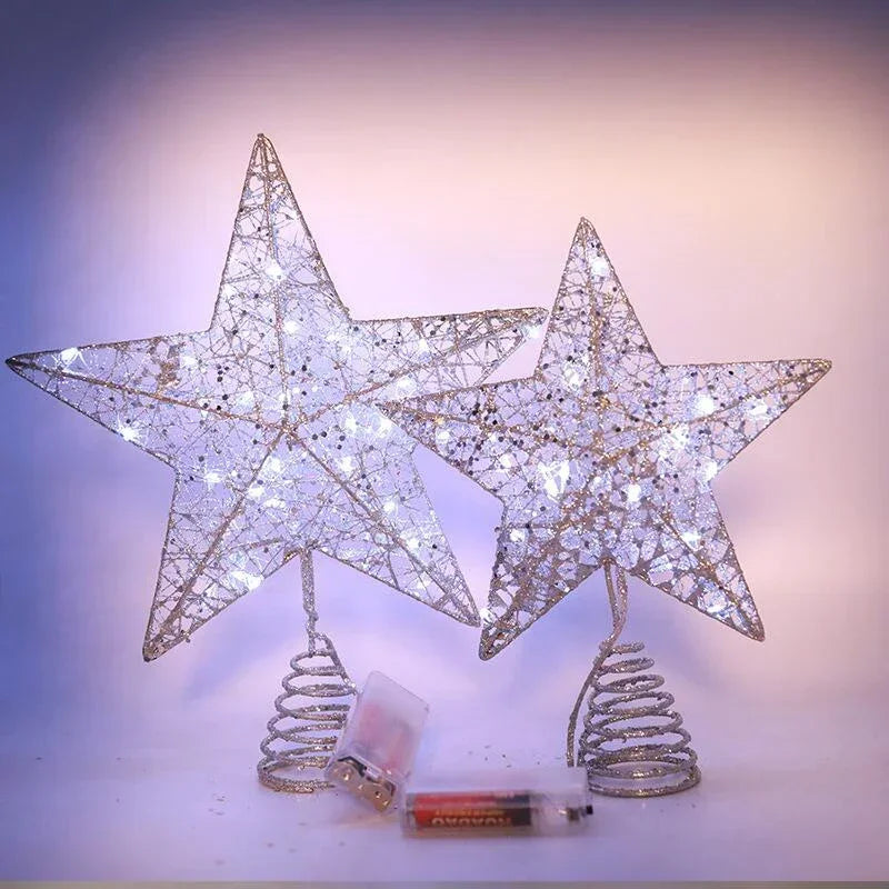 Christmas Tree Topper Star Battery Powered